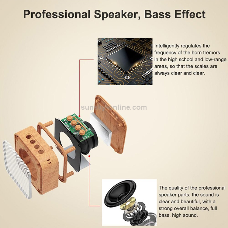A70 Portable Wood Grain Wireless Bluetooth Speaker Mini Subwoofer Voice Box (Black) A70 Portable Wood Grain Wireless Bluetooth Speaker Mini Subwoofer Voice Box (Black)