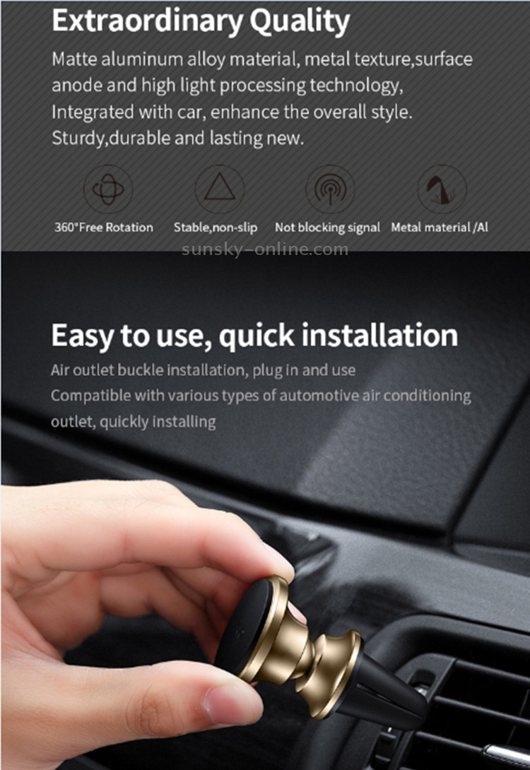 Original Xiaomi Roidmi Car Air Vent Mount Holder Original Xiaomi Roidmi Car Air Vent Mount Holder