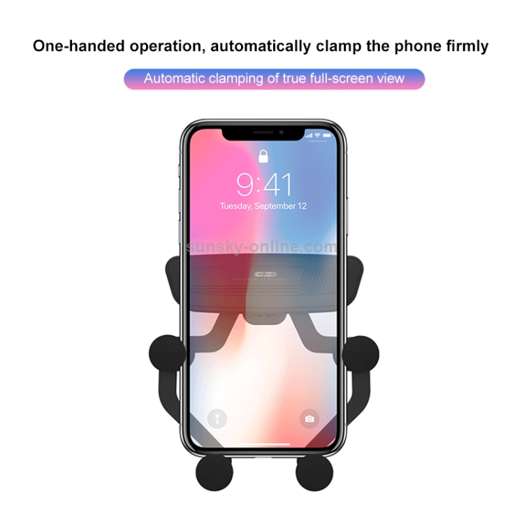 WK WA-S32 Car Air Outlet Mobile Phone Holder Bracket (White) WK WA-S32 Car Air Outlet Mobile Phone Holder Bracket (White)
