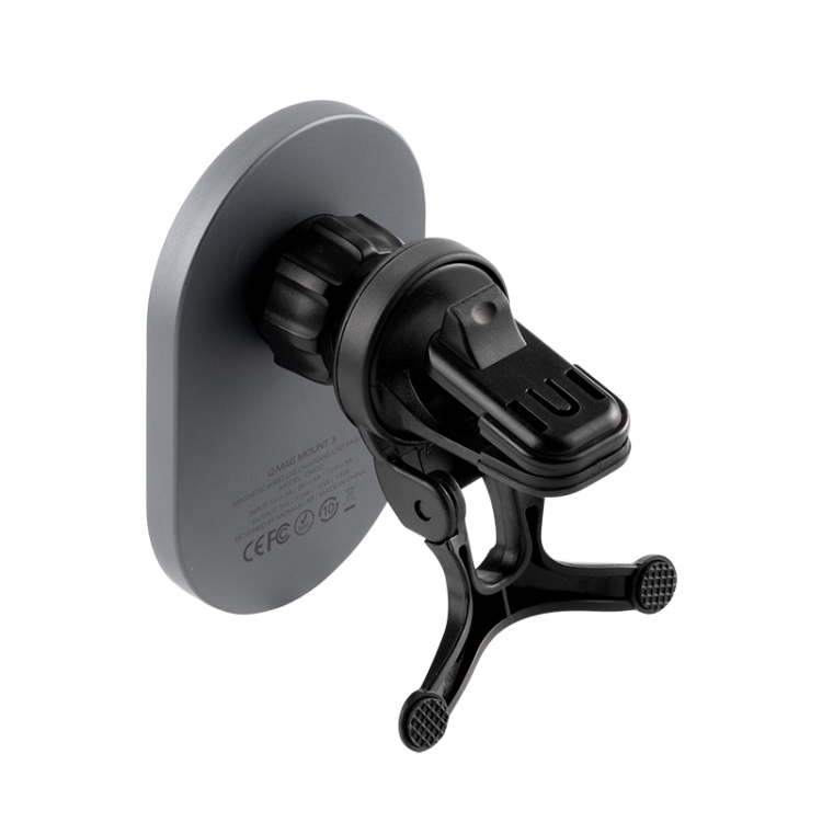 MOMAX CM20E Q.MAG MOUNT3 15W Transparent Magnetic Wireless Fast Charging Car Mount MOMAX CM20E Q.MAG MOUNT3 15W Transparent Magnetic Wireless Fast Charging Car Mount
