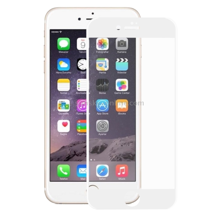 ENKAY for iPhone 8 & iPhone 7 0.26mm 9H Surface Hardness 3D Curverd Arc Explosion-proof Tempered Glass Full Screen Film(White) ENKAY for iPhone 8 & iPhone 7 0.26mm 9H Surface Hardness 3D Curverd Arc Explosion-proof Tempered Glass Full Screen Film(White)