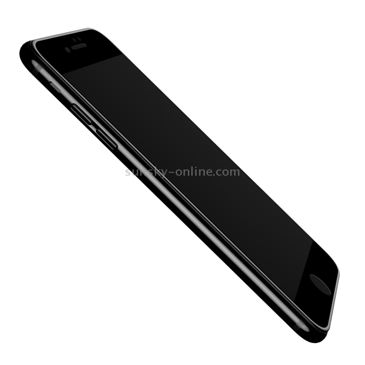 Baseus For iPhone SE 2020 / 8 / 7 0.3mm 9H Surface Hardness Silicone Edge Colorized Silk-screen Tempered Glass Full Screen Film(Black) Baseus For iPhone SE 2020 / 8 / 7 0.3mm 9H Surface Hardness Silicone Edge Colorized Silk-screen Tempered Glass Full Screen Film(Black)