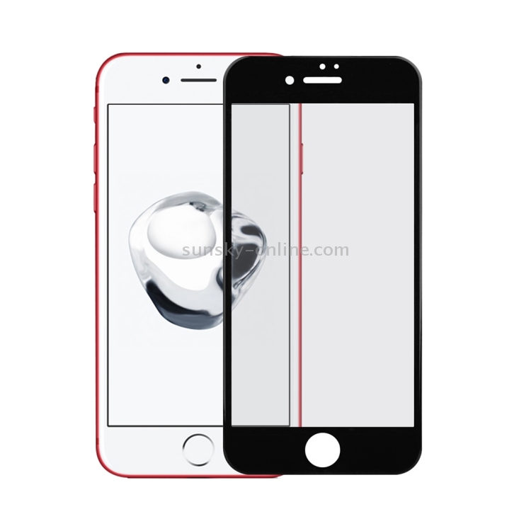 For iPhone 7 Angibabe 0.3mm 9H Surface Hardness 5D Curved Silk-screen Tempered Glass Screen Protector Film(Black) For iPhone 7 Angibabe 0.3mm 9H Surface Hardness 5D Curved Silk-screen Tempered Glass Screen Protector Film(Black)
