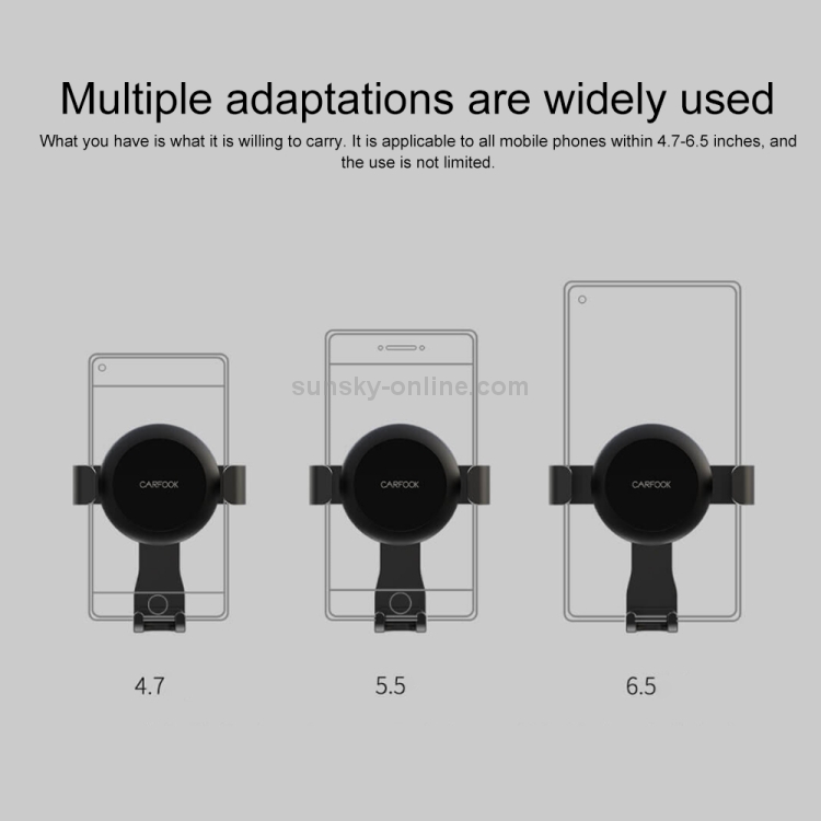 Original Xiaomi Youpin ZLPX-C CARFOOK Gravity Car Bracket Gravity Parallel C Alloy Edition(Elegant Black) Original Xiaomi Youpin ZLPX-C CARFOOK Gravity Car Bracket Gravity Parallel C Alloy Edition(Elegant Black)