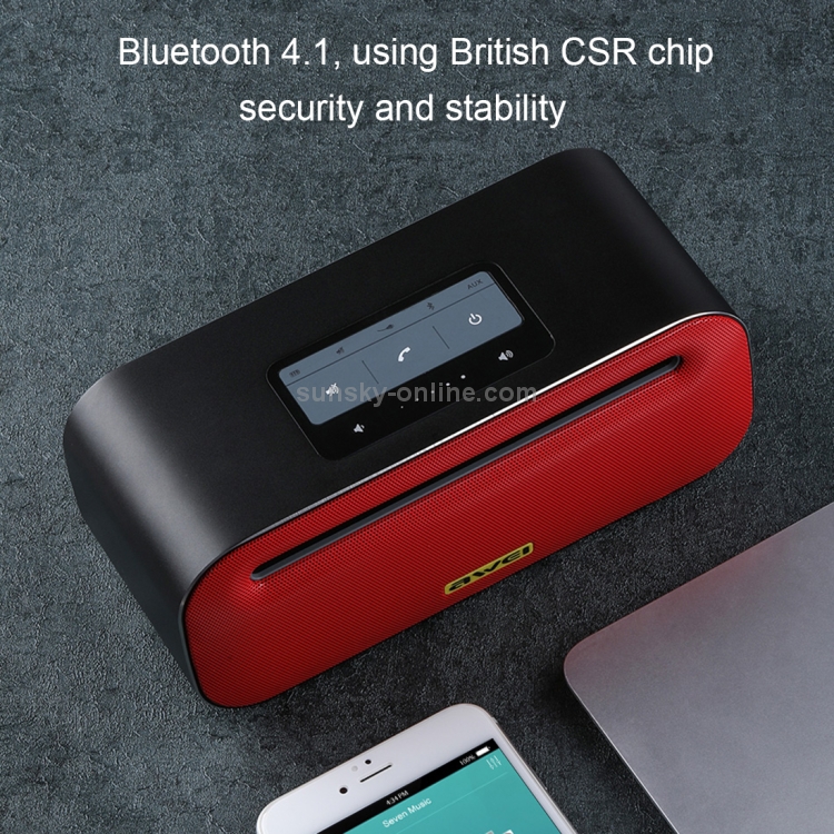 awei Y600 Wireless Bluetooth Speaker with 3D Stereo, Built-in Mic, Support TF Card / AUX / NFC(Blue) awei Y600 Wireless Bluetooth Speaker with 3D Stereo, Built-in Mic, Support TF Card / AUX / NFC(Blue)