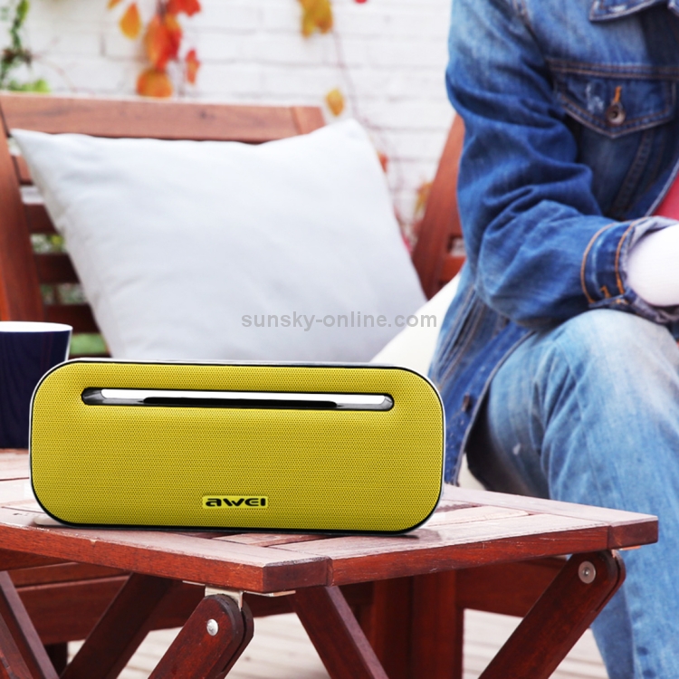 awei Y600 Wireless Bluetooth Speaker with 3D Stereo, Built-in Mic, Support TF Card / AUX / NFC(Blue) awei Y600 Wireless Bluetooth Speaker with 3D Stereo, Built-in Mic, Support TF Card / AUX / NFC(Blue)