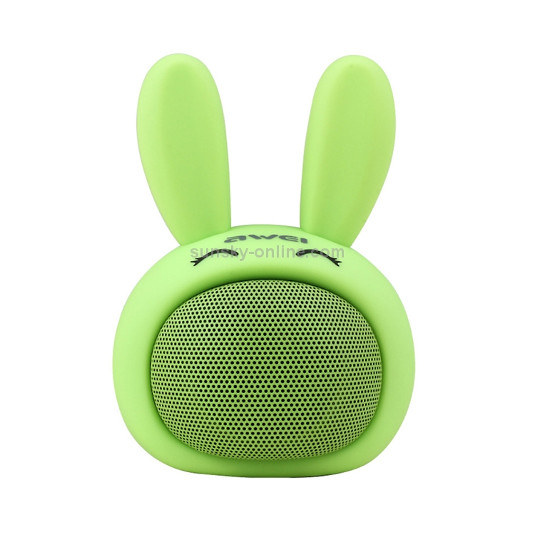 awei Y700 Mini Portable Rabbit Wireless Bluetooth Speaker, Built-in Mic, Support AUX / Hand Free Call(Green) awei Y700 Mini Portable Rabbit Wireless Bluetooth Speaker, Built-in Mic, Support AUX / Hand Free Call(Green)