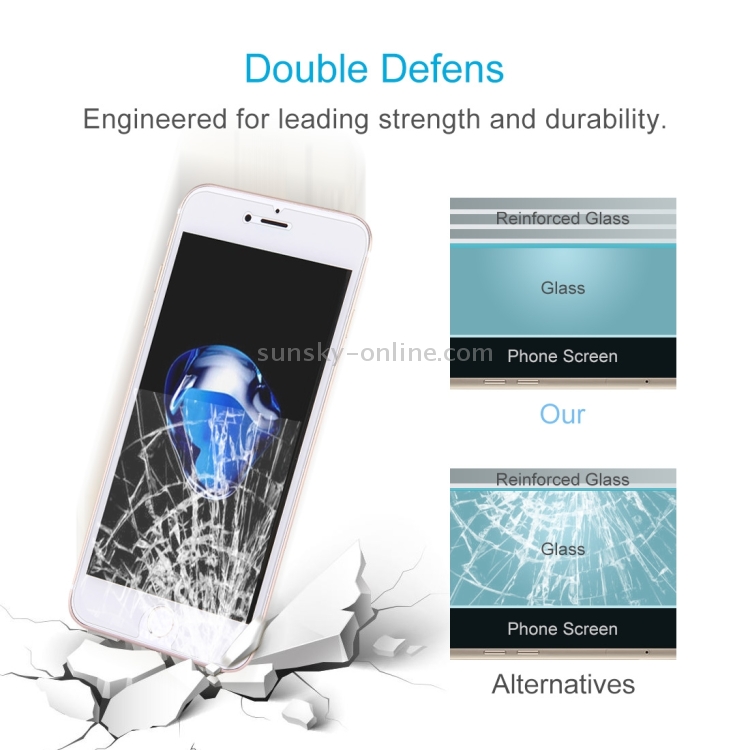 GOOSPERY For iPhone 8 & iPhone 7 0.26mm Ultra thin 9H Surface Hardness 2.5D Curved Edge Tempered Glass Screen Film GOOSPERY For iPhone 8 & iPhone 7 0.26mm Ultra thin 9H Surface Hardness 2.5D Curved Edge Tempered Glass Screen Film