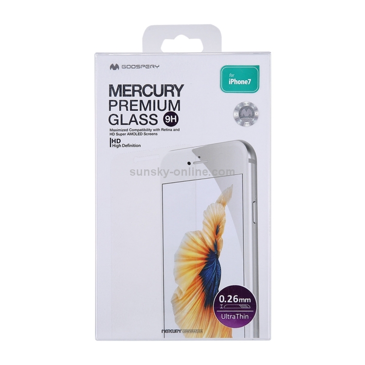 GOOSPERY For iPhone 8 & iPhone 7 0.26mm Ultra thin 9H Surface Hardness 2.5D Curved Edge Tempered Glass Screen Film GOOSPERY For iPhone 8 & iPhone 7 0.26mm Ultra thin 9H Surface Hardness 2.5D Curved Edge Tempered Glass Screen Film