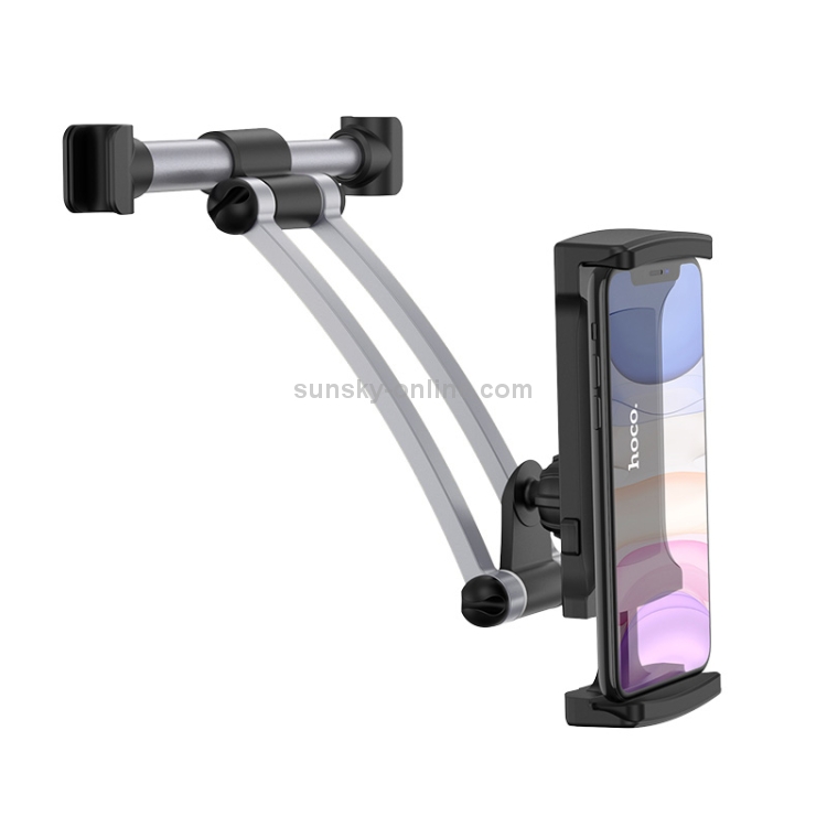 Hoco CA62 Weiman Aluminum Rear Pillow Car Holder(Black) Hoco CA62 Weiman Aluminum Rear Pillow Car Holder(Black)