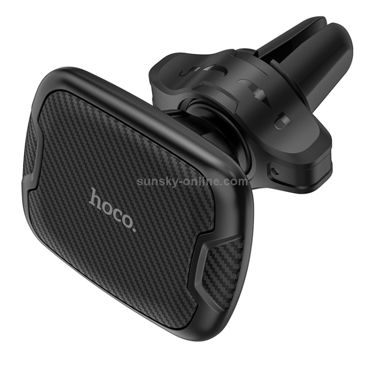Hoco CA65 Sagitar Series Air Outlet Magnetic Suction Car Holder(Black) Hoco CA65 Sagitar Series Air Outlet Magnetic Suction Car Holder(Black)