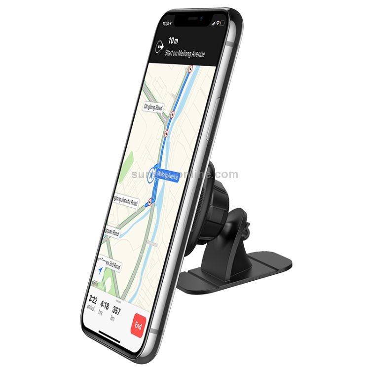 Hoco CA66 Sagitar Series Central Console Magnetic Car Holder(Black) Hoco CA66 Sagitar Series Central Console Magnetic Car Holder(Black)