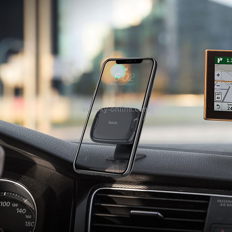 Hoco CA66 Sagitar Series Central Console Magnetic Car Holder(Black) Hoco CA66 Sagitar Series Central Console Magnetic Car Holder(Black)