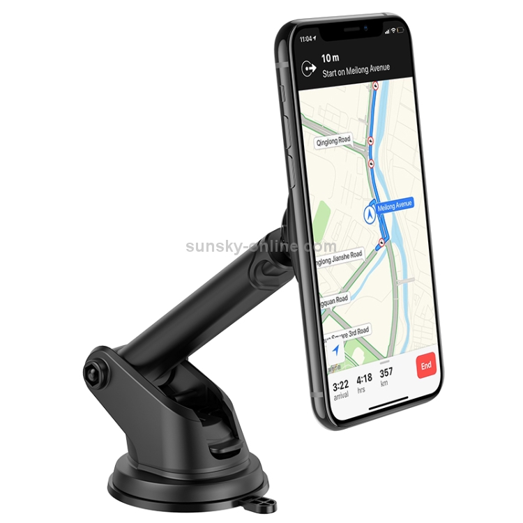 Hoco CA67 Sagitar Series Stretch Magnetic Car Holder(Black) Hoco CA67 Sagitar Series Stretch Magnetic Car Holder(Black)