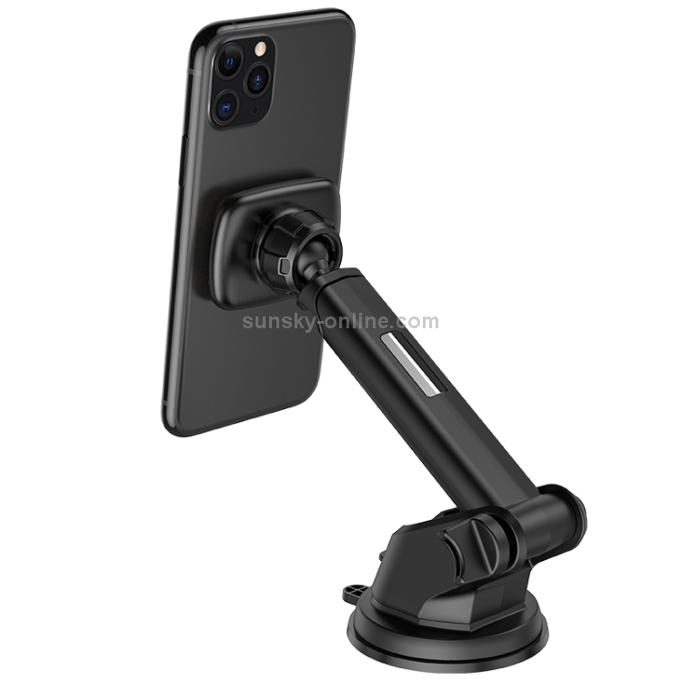 Hoco CA67 Sagitar Series Stretch Magnetic Car Holder(Black) Hoco CA67 Sagitar Series Stretch Magnetic Car Holder(Black)