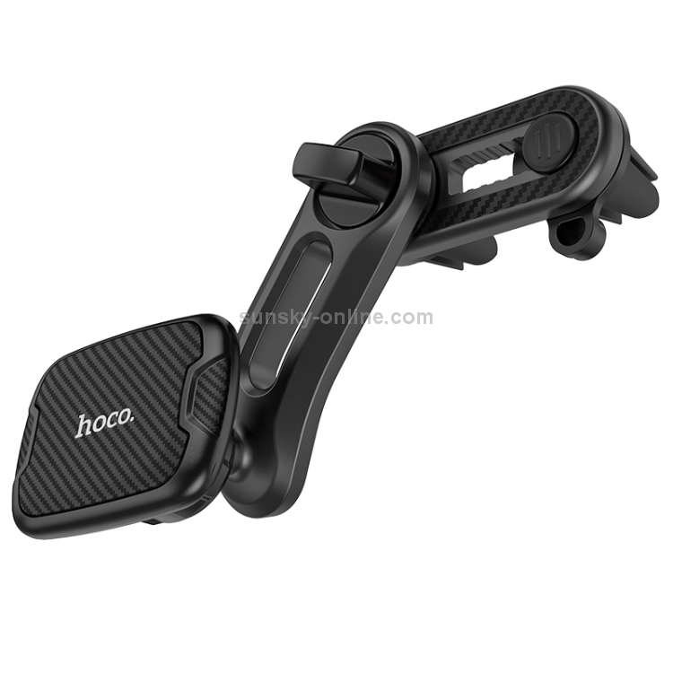 Hoco CA68 Sagitar Series Double Air Outlet Magnetic Suction Car Holder(Black) Hoco CA68 Sagitar Series Double Air Outlet Magnetic Suction Car Holder(Black)