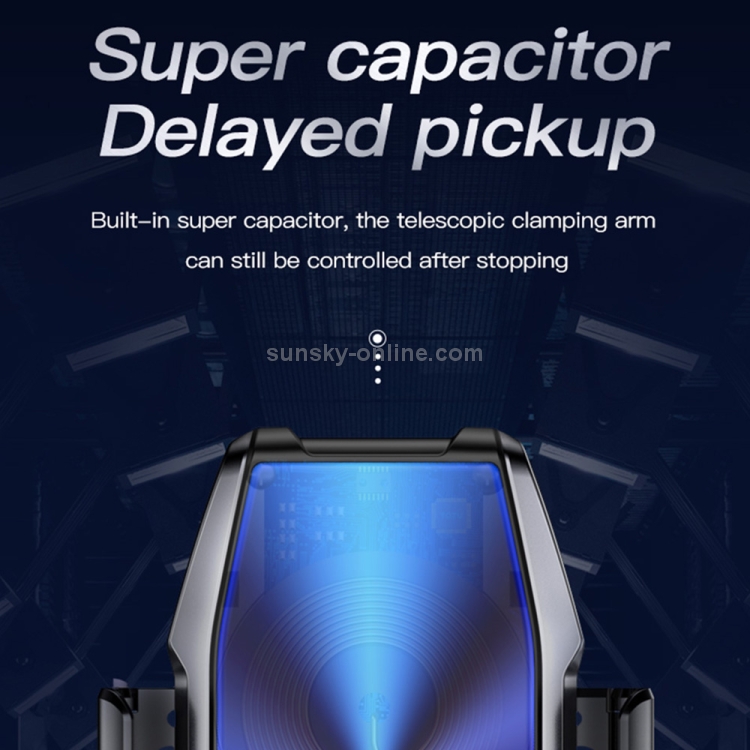 TOTU CACW-033 Armor Sereis 15W Max Fast Charge Automatic Clamping Arm Car Mount (Blue) TOTU CACW-033 Armor Sereis 15W Max Fast Charge Automatic Clamping Arm Car Mount (Blue)