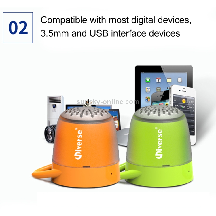 Universe XHH-T502 Portable Loudspeakers Mini Wireless Bluetooth V4.2 Speaker, Support Hands-free / Support TF Music Player(Blue) Universe XHH-T502 Portable Loudspeakers Mini Wireless Bluetooth V4.2 Speaker, Support Hands-free / Support TF Music Player(Blue)