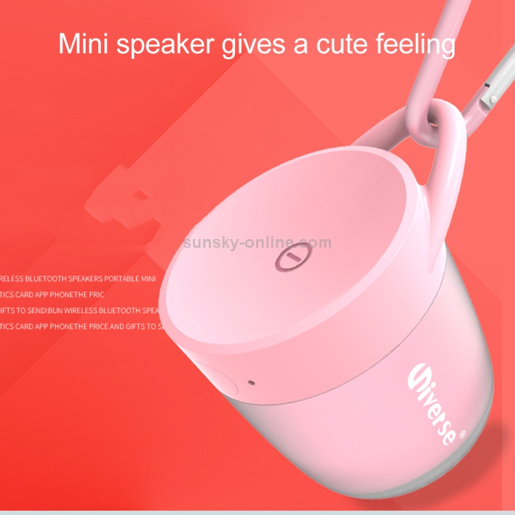 Universe XHH-T502 Portable Loudspeakers Mini Wireless Bluetooth V4.2 Speaker, Support Hands-free / Support TF Music Player(Blue) Universe XHH-T502 Portable Loudspeakers Mini Wireless Bluetooth V4.2 Speaker, Support Hands-free / Support TF Music Player(Blue)