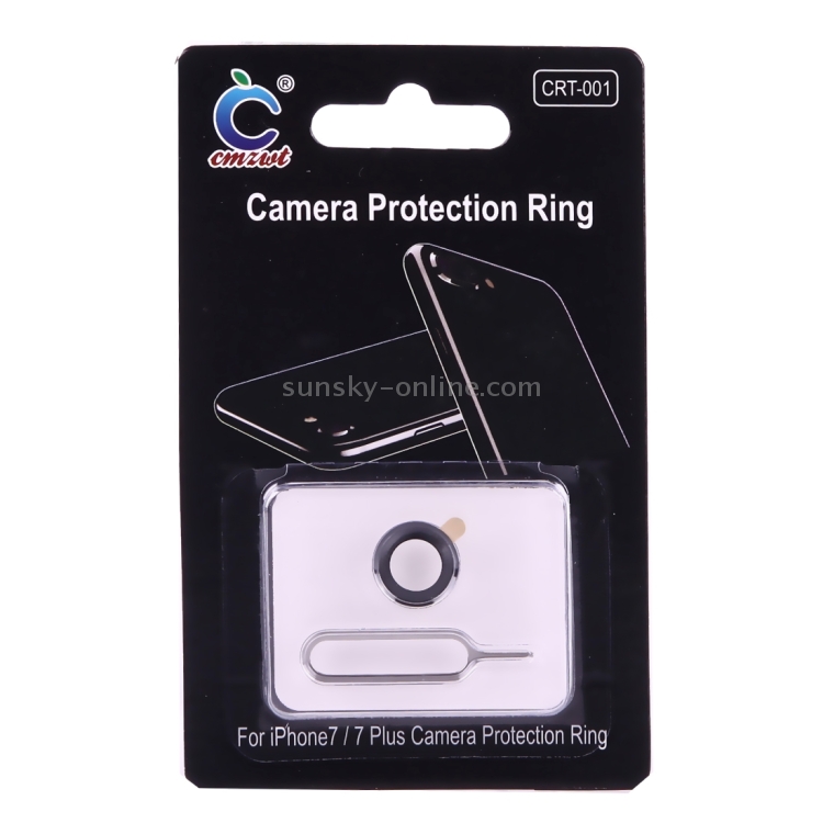 For iPhone 7 Rear Camera Lens Protective Cover with Needle(Black) For iPhone 7 Rear Camera Lens Protective Cover with Needle(Black)
