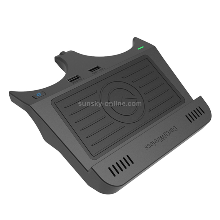 10W Car Fast Charging Wireless Charger for BMW 5 Series 2017-2021 / 6 Series 2018-2019, Left Driving(Black) 10W Car Fast Charging Wireless Charger for BMW 5 Series 2017-2021 / 6 Series 2018-2019, Left Driving(Black)