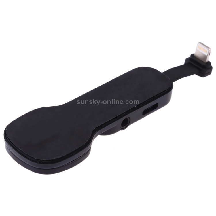 LXS09 2A 8 Pin + 3.5mm Female to 8 Pin Male Audio & Charging Adapter with Ring Holder (Black) LXS09 2A 8 Pin + 3.5mm Female to 8 Pin Male Audio & Charging Adapter with Ring Holder (Black)
