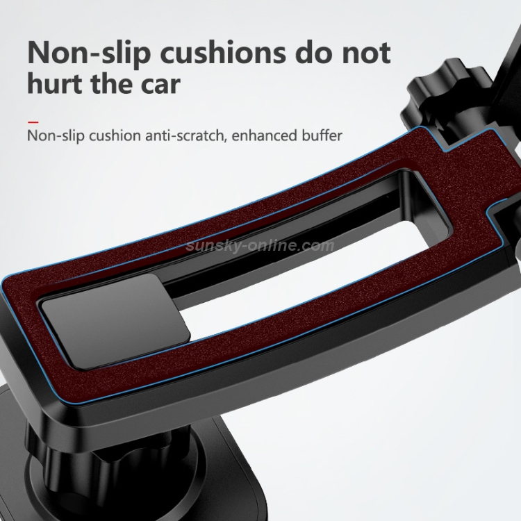 KUULAA Car Magnetic Slide Track Mobile Phone Bracket Holder (Silver) KUULAA Car Magnetic Slide Track Mobile Phone Bracket Holder (Silver)