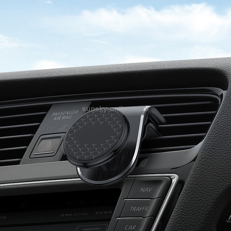 KUULAA F20 Car Plastic Clip Magnetic Suction Mobile Phone Bracket Holder (Black) KUULAA F20 Car Plastic Clip Magnetic Suction Mobile Phone Bracket Holder (Black)