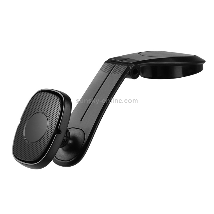 KUULAA S1 Car Simple Magnetic Suction Mobile Phone Bracket Holder with Bending Base + Magnetic Sheet (Black) KUULAA S1 Car Simple Magnetic Suction Mobile Phone Bracket Holder with Bending Base + Magnetic Sheet (Black)