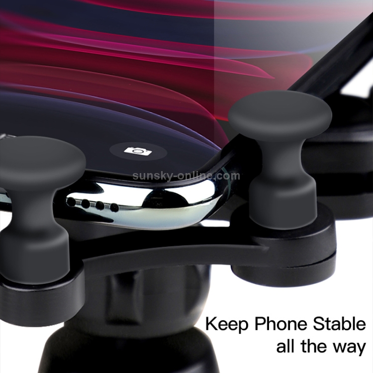 KUULAA KL-O13 Six-point Linkage Car Gravity Mobile Phone Bracket Holder (Red) KUULAA KL-O13 Six-point Linkage Car Gravity Mobile Phone Bracket Holder (Red)