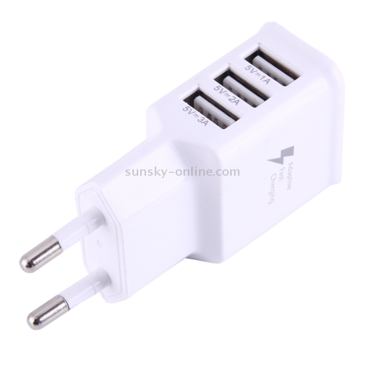 5V/9V 2A/1.67A 3-Port USB Charger Adapter 5V/9V 2A/1.67A 3-Port USB Charger Adapter