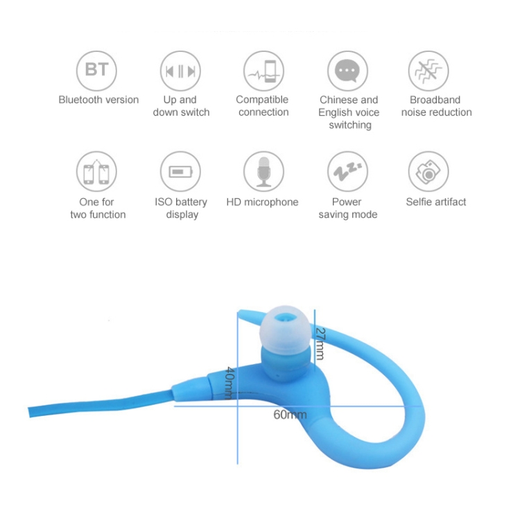 BT-1 Wireless Bluetooth In-ear Headphone Sports Headset with Microphones BT-1 Wireless Bluetooth In-ear Headphone Sports Headset with Microphones