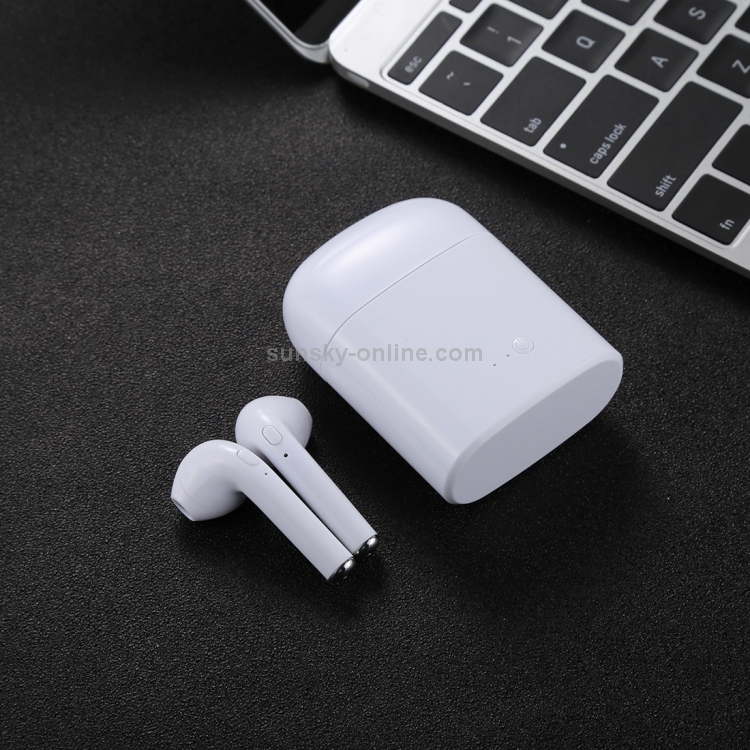 [UAE Warehouse] i7S TWS Ture Wireless Stereo Double Earphones Bluetooth V5.0 Earphone with Charging Box, Bluetooth Distance: 12m