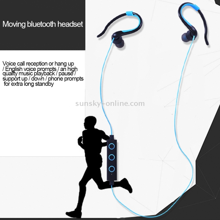008 In-Ear Ear Hook Wire Control Sport Wireless Bluetooth Earphones with Mic, Support Handfree Call 008 In-Ear Ear Hook Wire Control Sport Wireless Bluetooth Earphones with Mic, Support Handfree Call
