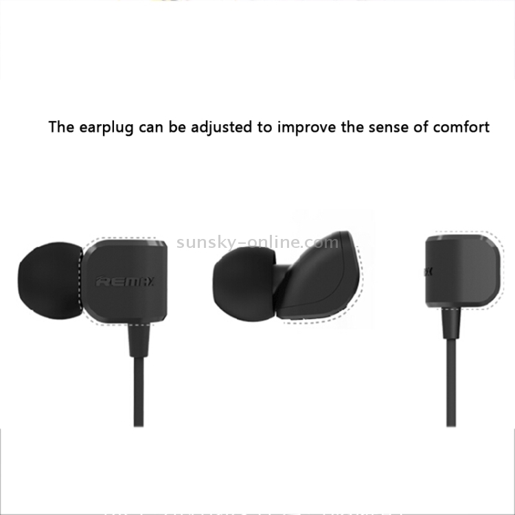 Remax RM-502 Elbow 3.5mm In-Ear Wired Heavy Bass Sports Earphones with Mic(Yellow) Remax RM-502 Elbow 3.5mm In-Ear Wired Heavy Bass Sports Earphones with Mic(Yellow)