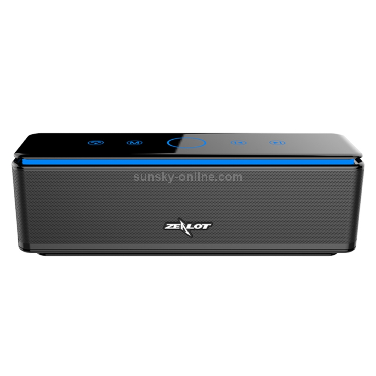 ZEALOT S7 Portable Smart Touch Stereo Bluetooth Speaker with Built-in Mic, Support Hands-Free Call & TF Card & AUX (Black) ZEALOT S7 Portable Smart Touch Stereo Bluetooth Speaker with Built-in Mic, Support Hands-Free Call & TF Card & AUX (Black)