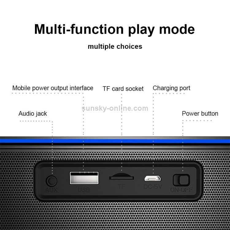 ZEALOT S7 Portable Smart Touch Stereo Bluetooth Speaker with Built-in Mic, Support Hands-Free Call & TF Card & AUX (Black) ZEALOT S7 Portable Smart Touch Stereo Bluetooth Speaker with Built-in Mic, Support Hands-Free Call & TF Card & AUX (Black)