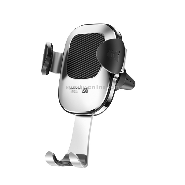 JOYROOM Glare Series JR-ZS188 Car Air Outlet Gravity Phone Bracket (Silver) JOYROOM Glare Series JR-ZS188 Car Air Outlet Gravity Phone Bracket (Silver)