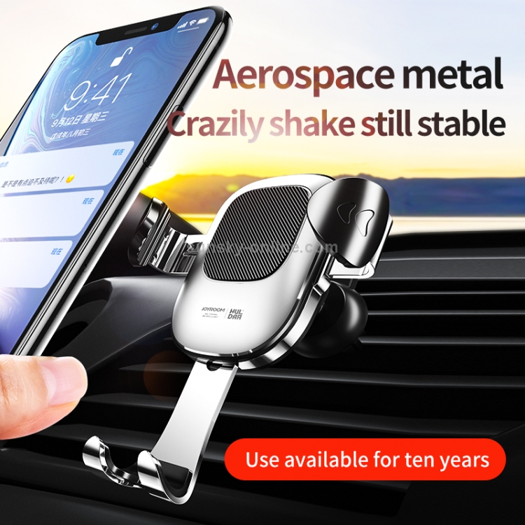 JOYROOM Glare Series JR-ZS188 Car Air Outlet Gravity Phone Bracket (Silver) JOYROOM Glare Series JR-ZS188 Car Air Outlet Gravity Phone Bracket (Silver)