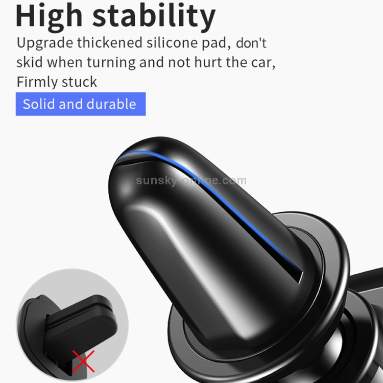 JOYROOM Glare Series JR-ZS188 Car Air Outlet Gravity Phone Bracket (Silver) JOYROOM Glare Series JR-ZS188 Car Air Outlet Gravity Phone Bracket (Silver)
