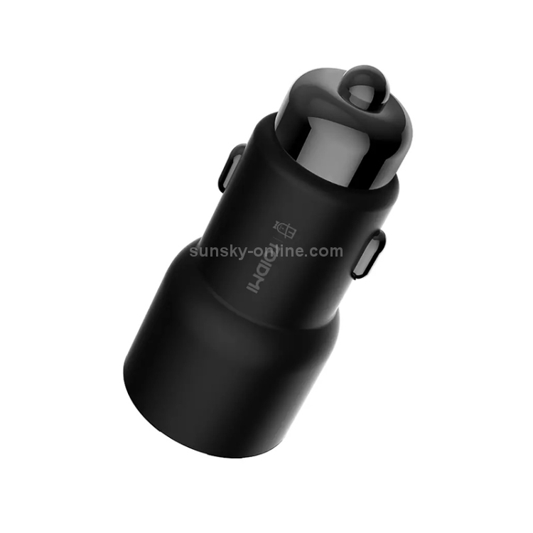 Original Xiaomi Youpin Roidmi 3S 3.4A Dual USB Ports Music Bluetooth Car Charger, Compatible with Android / IOS System