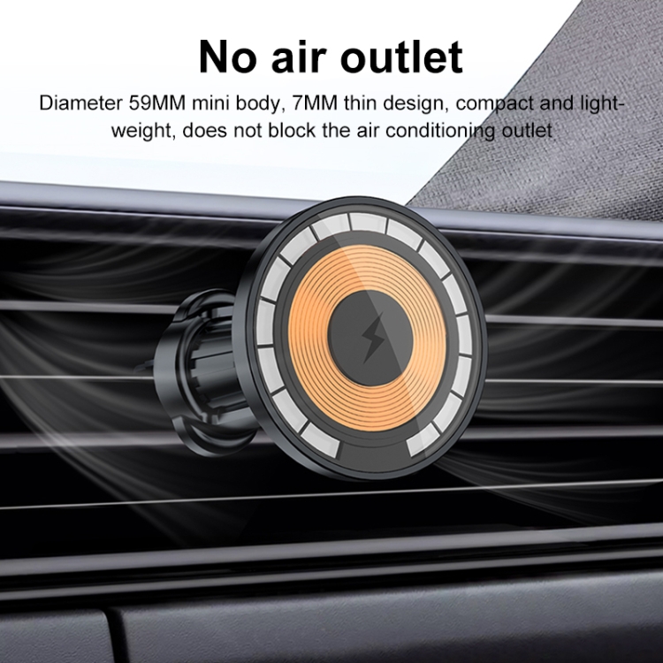 wlons Air Outlet Transparent Magnetic Car Holder wlons Air Outlet Transparent Magnetic Car Holder