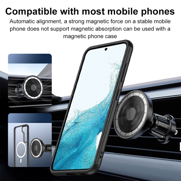 wlons Air Outlet Transparent Magnetic Car Holder wlons Air Outlet Transparent Magnetic Car Holder