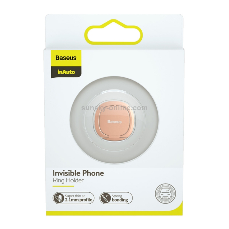 Baseus Invisible Phone Ring Holder(Rose Gold)