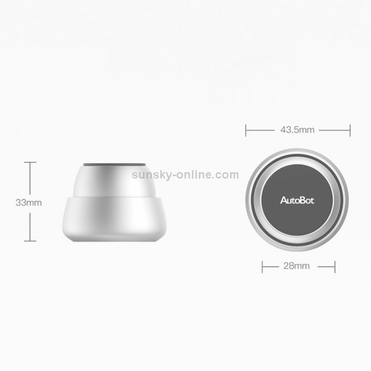 Original Xiaomi Youpin AutoBot Car Mount Car Magnetic Phone Bracket (Silver) Original Xiaomi Youpin AutoBot Car Mount Car Magnetic Phone Bracket (Silver)