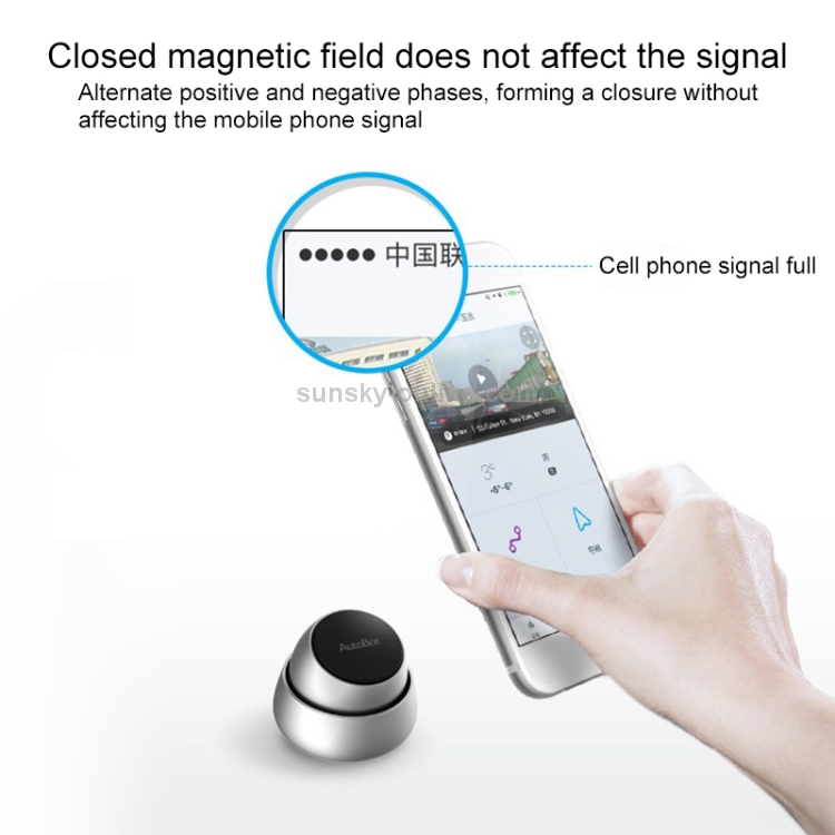 Original Xiaomi Youpin AutoBot Car Mount Car Magnetic Phone Bracket (Silver) Original Xiaomi Youpin AutoBot Car Mount Car Magnetic Phone Bracket (Silver)