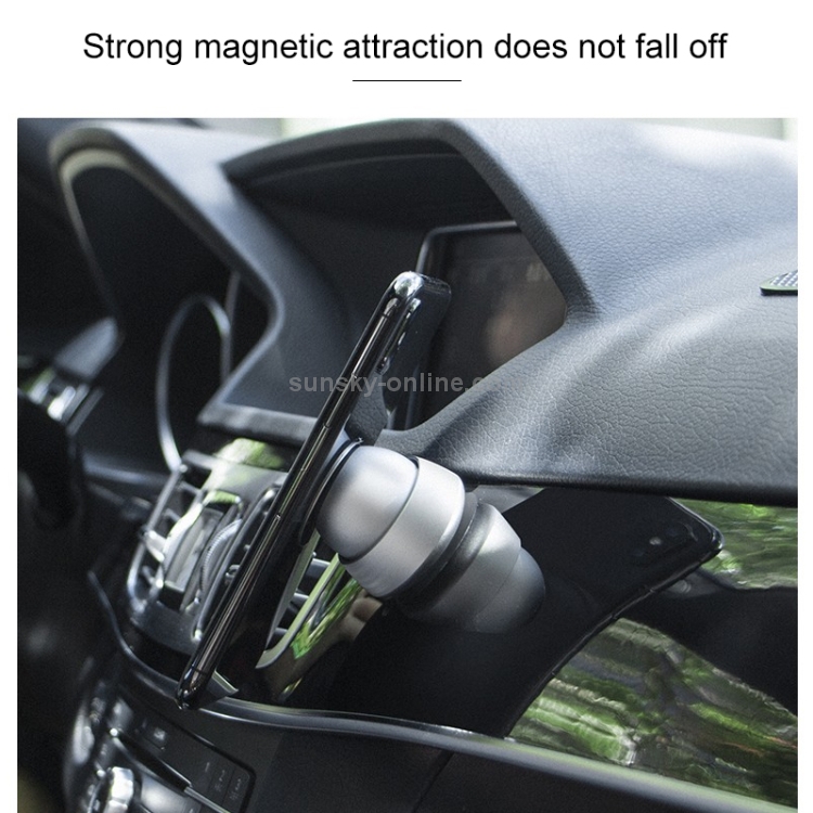 Original Xiaomi Youpin AutoBot Car Mount Car Magnetic Phone Bracket (Silver) Original Xiaomi Youpin AutoBot Car Mount Car Magnetic Phone Bracket (Silver)