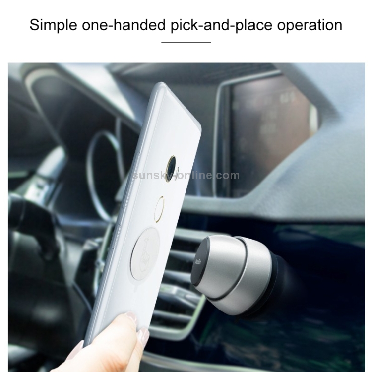 Original Xiaomi Youpin AutoBot Car Mount Car Magnetic Phone Bracket (Silver) Original Xiaomi Youpin AutoBot Car Mount Car Magnetic Phone Bracket (Silver)