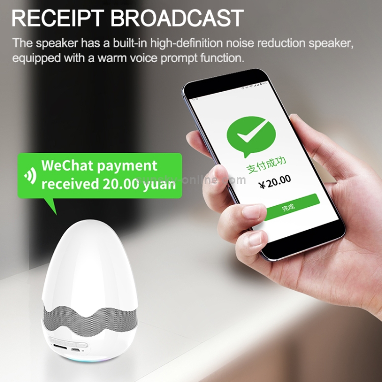 KIVEE KV-MW01 Tone Color Light Bluetooth Speaker, Support TF & FM & Voice Call(White) KIVEE KV-MW01 Tone Color Light Bluetooth Speaker, Support TF & FM & Voice Call(White)