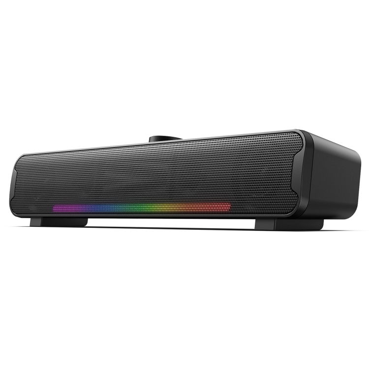 Altavoz inalámbrico Bluetooth USB HiFi con luz RGB portátil para exteriores L16 (negro) - 1